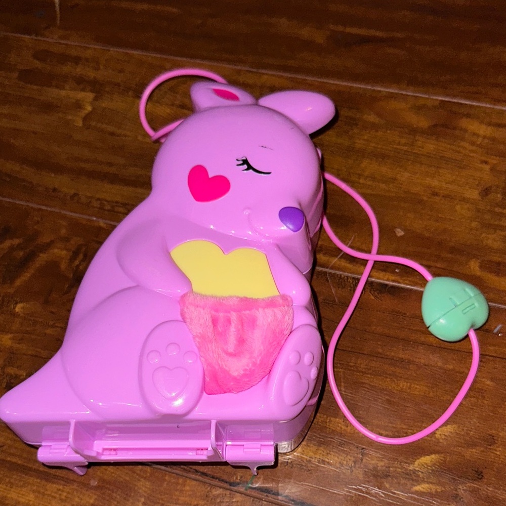 Polly Pocket Mama Joey Kangaroo Purse Animal Nursery Playset Case Only